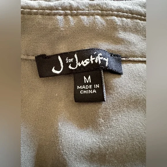 J For Justify Women’s 3/4 Sleeve Tunic Dress - Picture 3 of 6